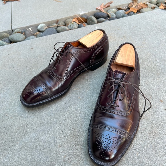 Alden Color 8 shell cordovan oxfords, new, US10D - Picture 5 of 7